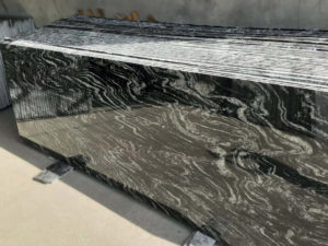 Black granite