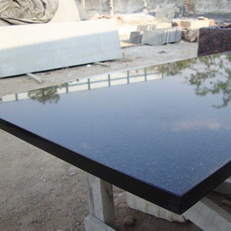 Black galaxy granite