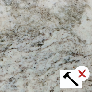 Granite is hard to break