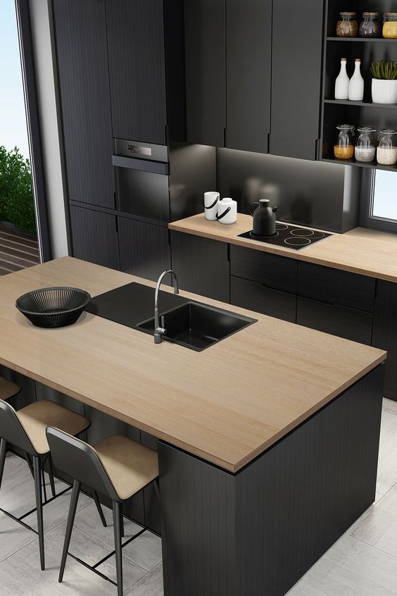 Bamboo countertop