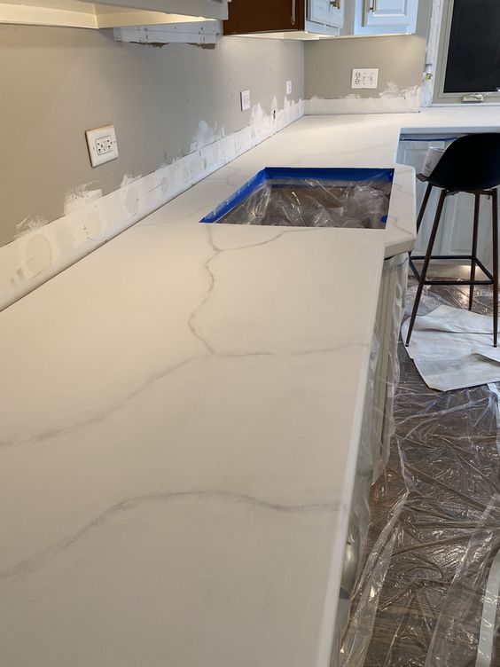 Marble countertop