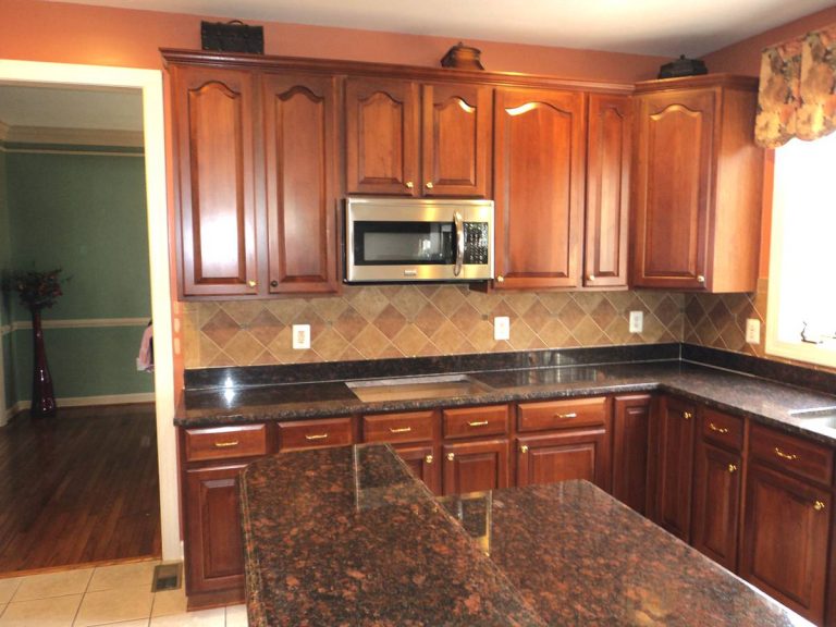 Medium to dark colours of granite countertops