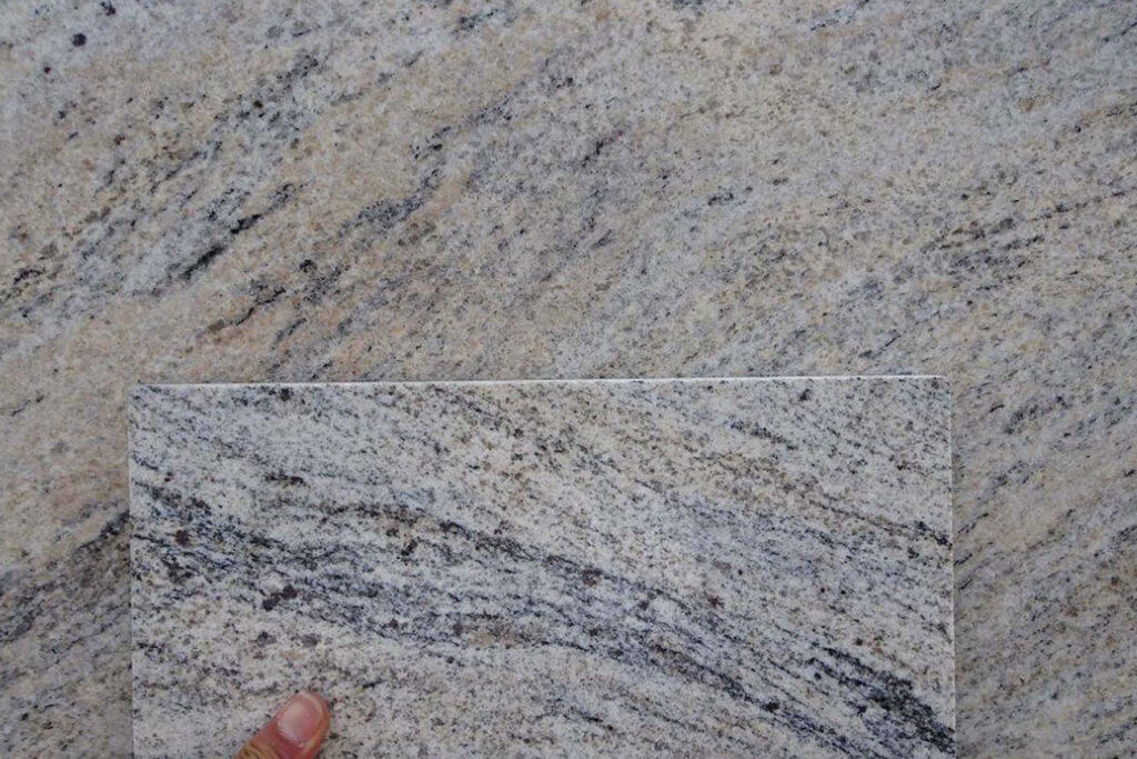 Sample matching of granite slab