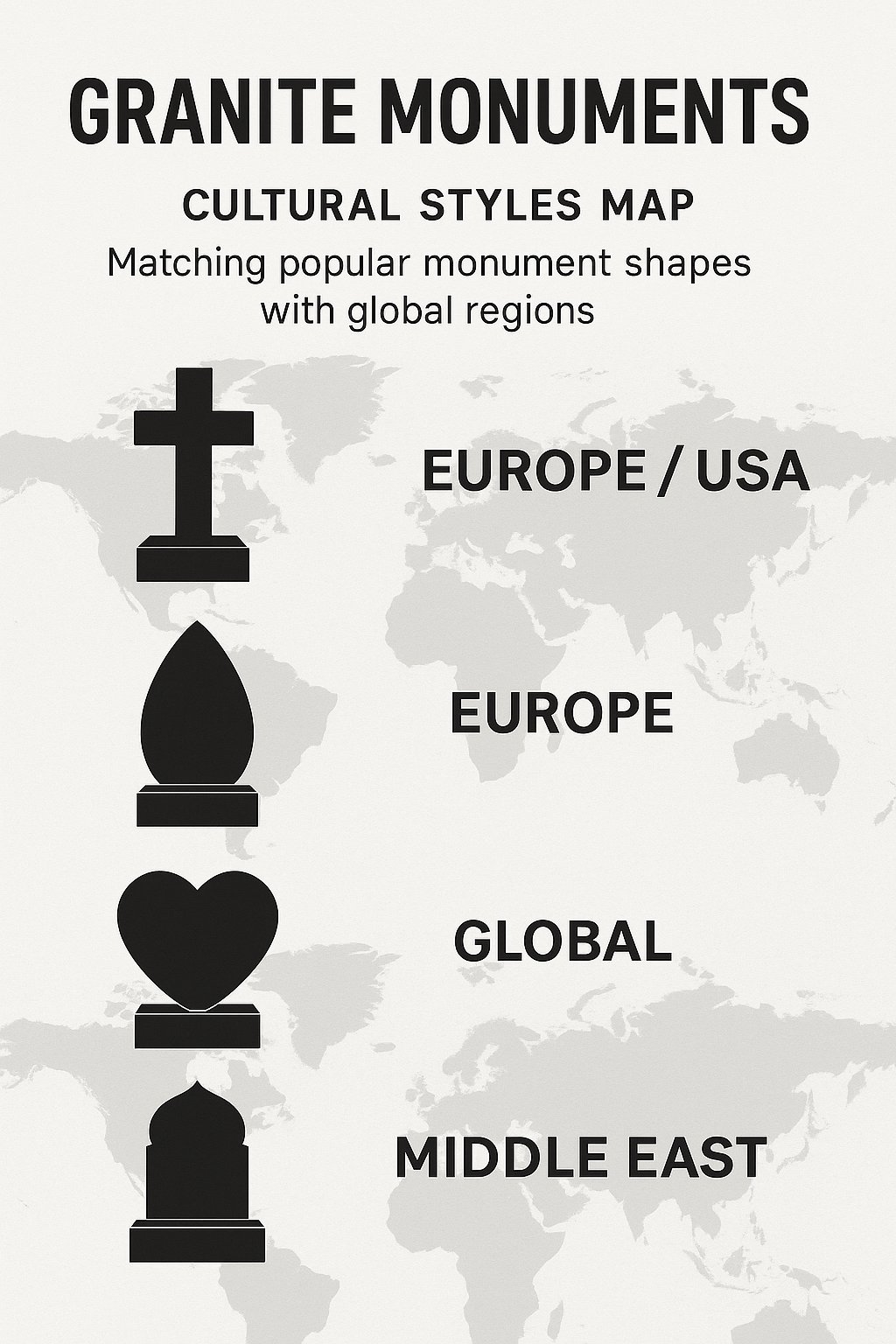 Granite Monument Types
