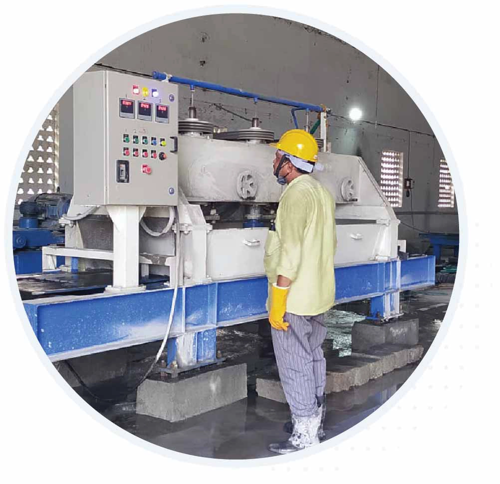 Granite calibration machine