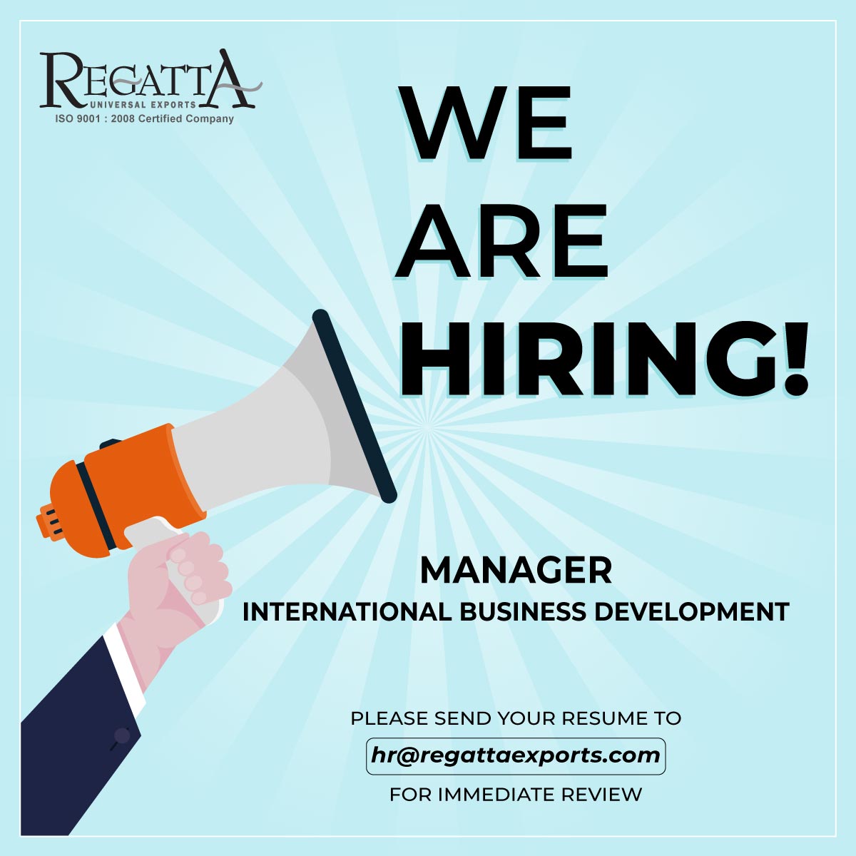 We are hiring