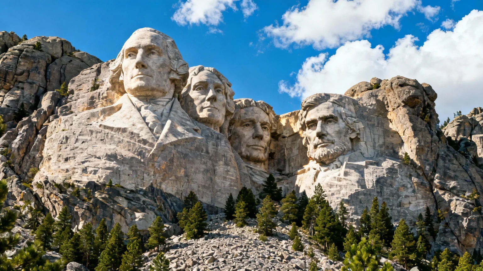 Mount Rushmore in South Dakota - Granite Monuments-