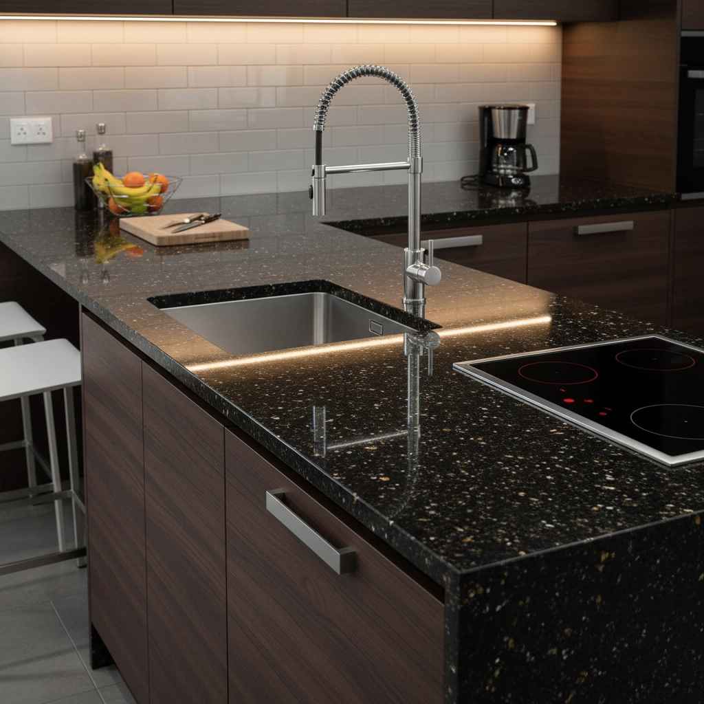 Black Galaxy Counter Top