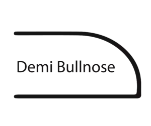 Demi-bullnose