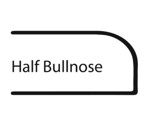Half-bullnose