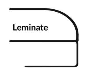 Leminate-bullnose