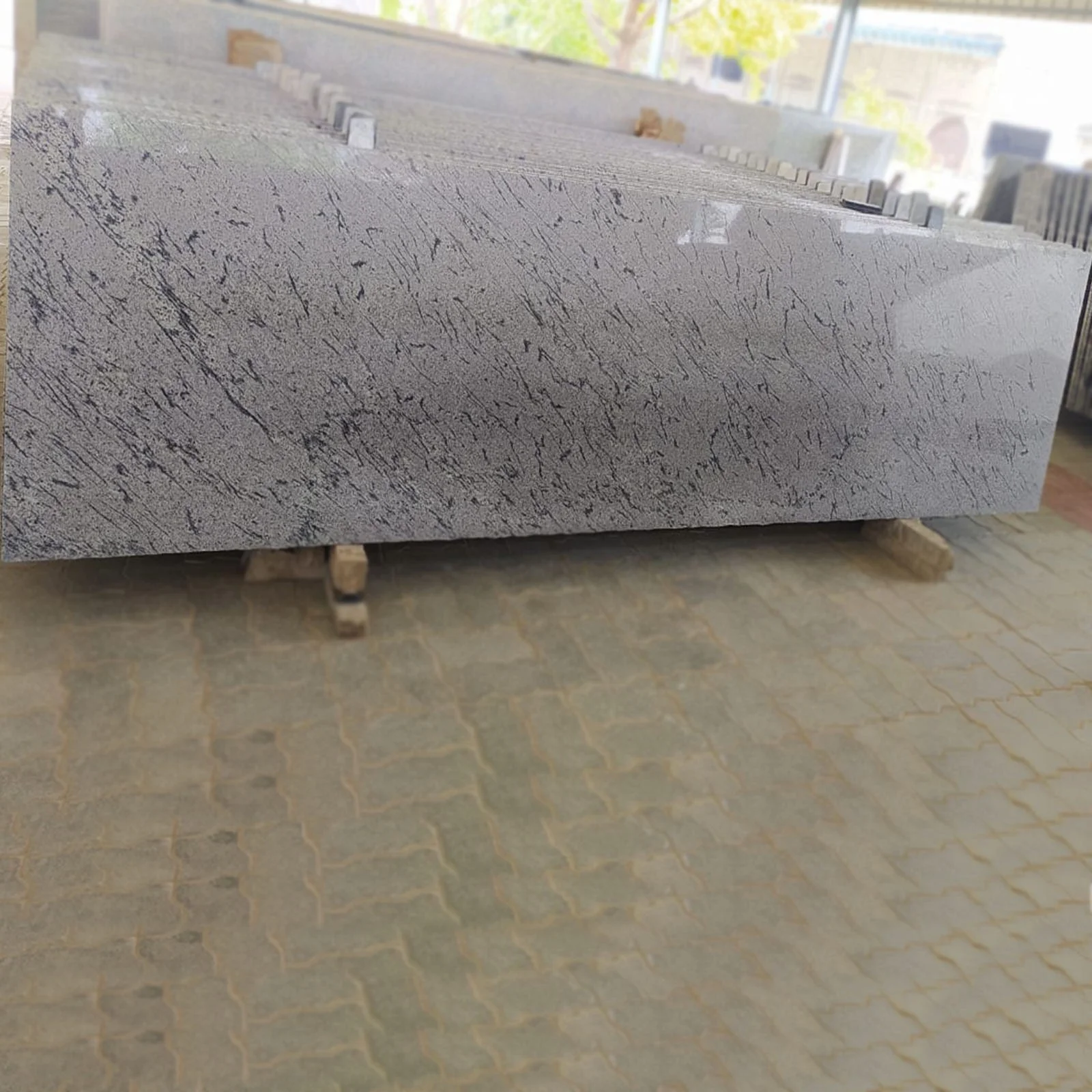 French White Cutter Slab