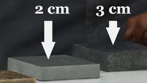 Granite-thickness
