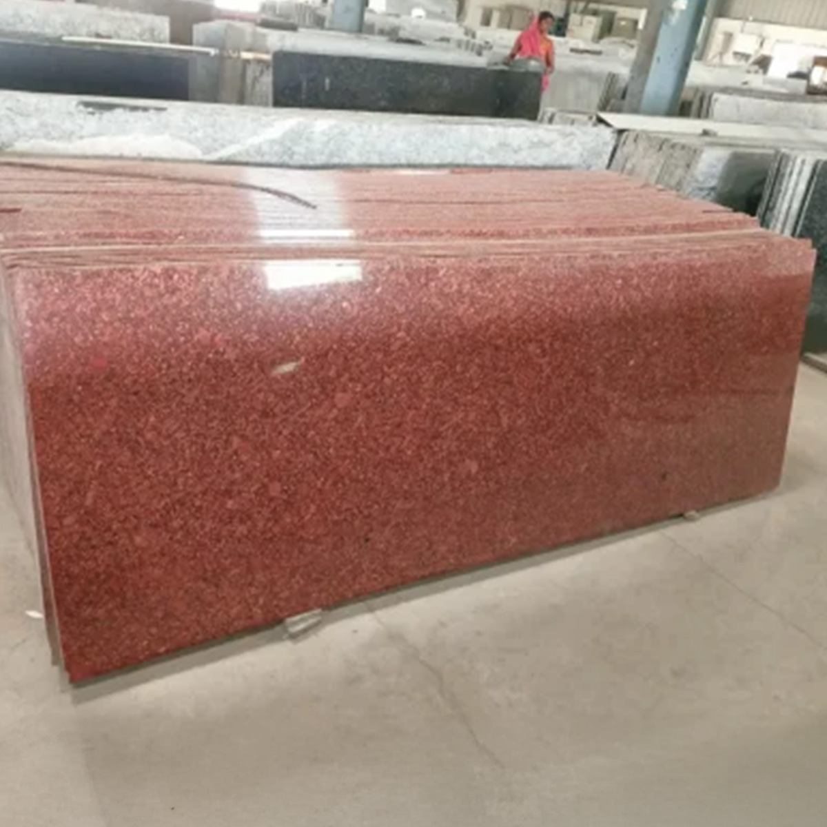 Jhansi Red Cutter Slab