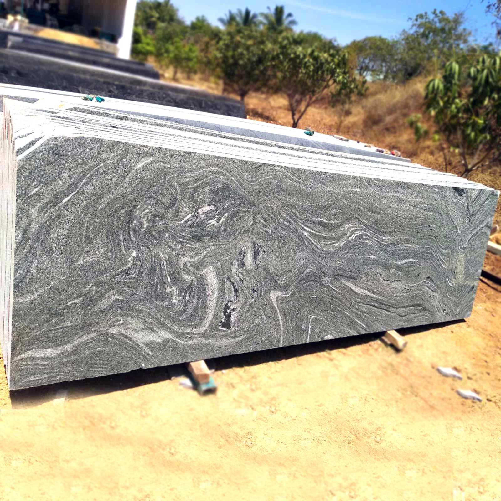 Kuppam Green Cutter Slab