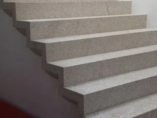 Matte-finish-granite-stairs