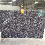 Sea waves granite gangsaw slab