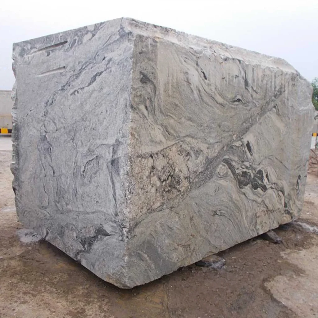 Viscon white granite block