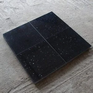 Black galaxy granite tiles