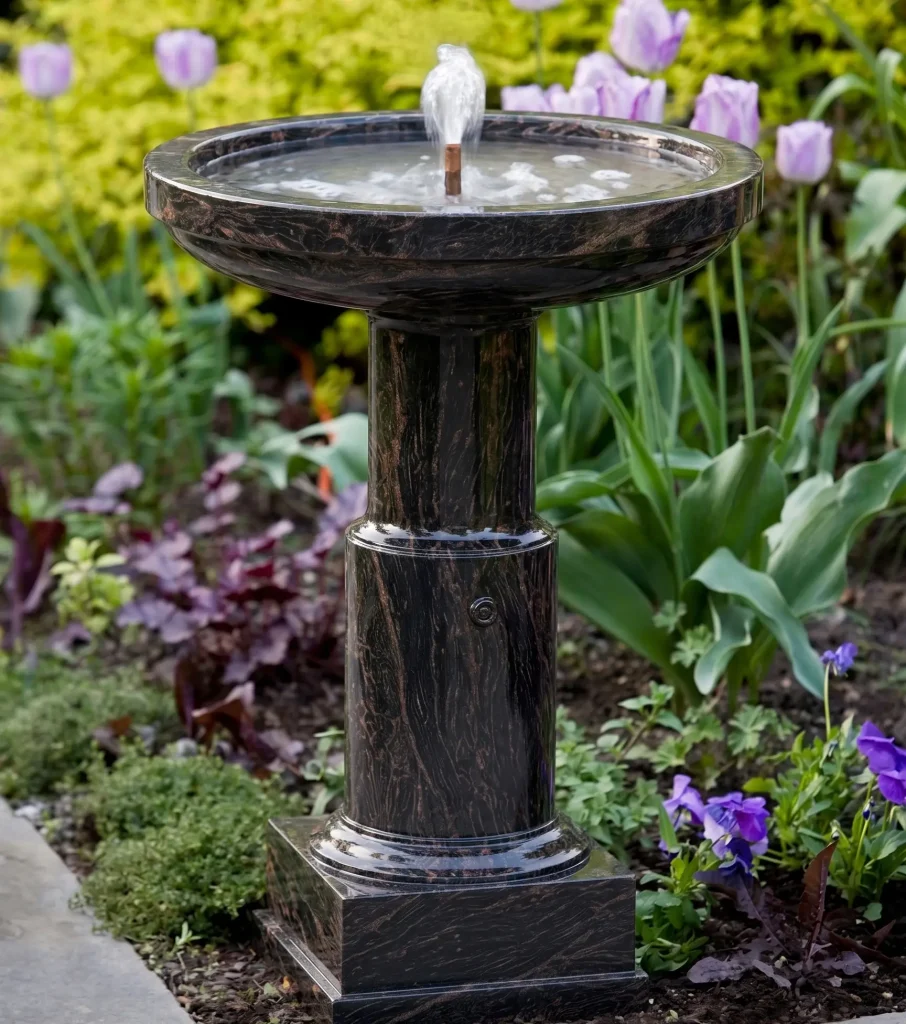 Granite Birdbath 3