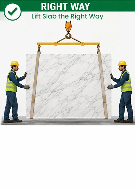 Stone Slab Handling Damage: Why Most 