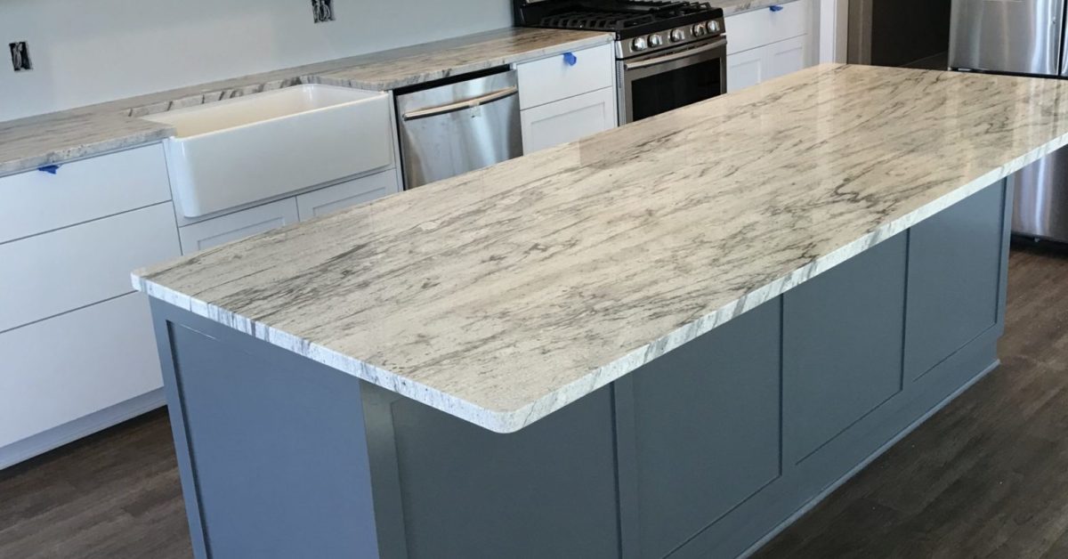 Thunder white granite scaled Thunder white granite scaled